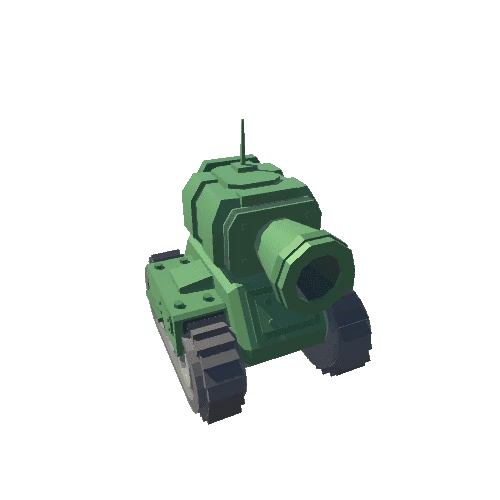 War Tank 01 Green